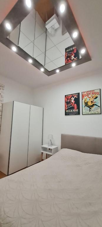 Postel nebo postele na pokoji v ubytování Apartman Marija