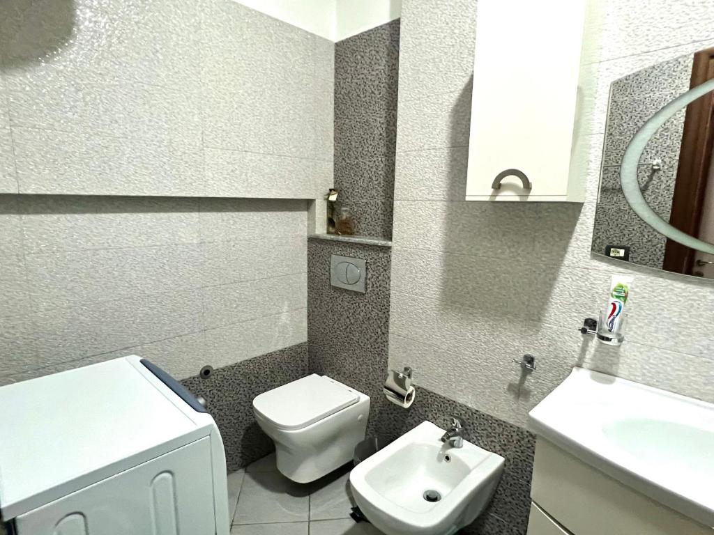 Koupelna v ubytování Downtown Apartment