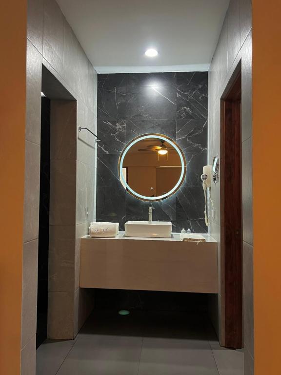 Koupelna v ubytování Hotel Maioris Guadalajara