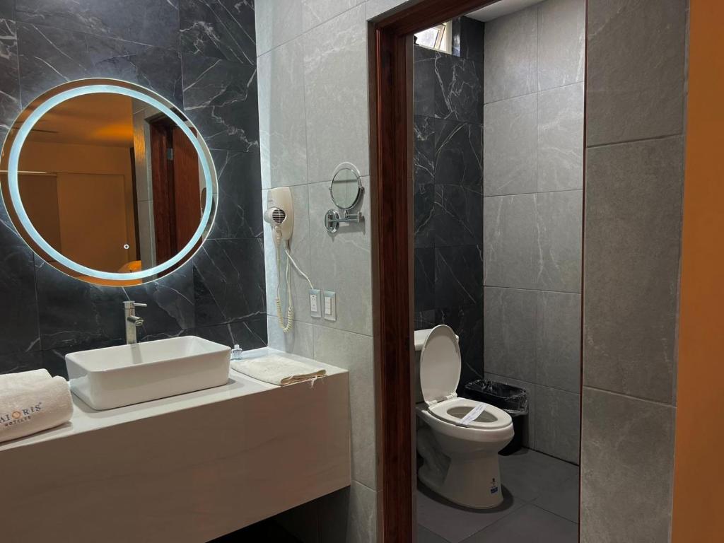 Koupelna v ubytování Hotel Maioris Guadalajara