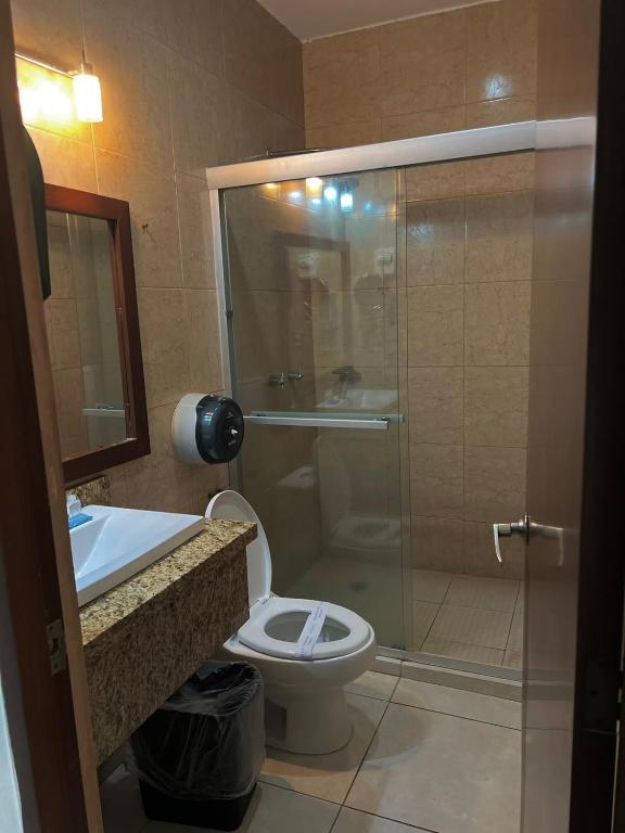 Koupelna v ubytování Hotel Maioris Guadalajara