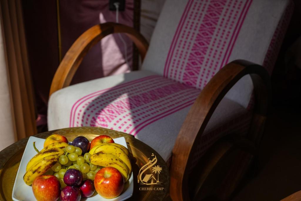 Jídlo v luxury tent nebo okolí