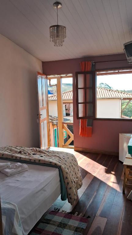 Pousada Alforria -Lavras Novas - Quarto Duplo Do Orçamento