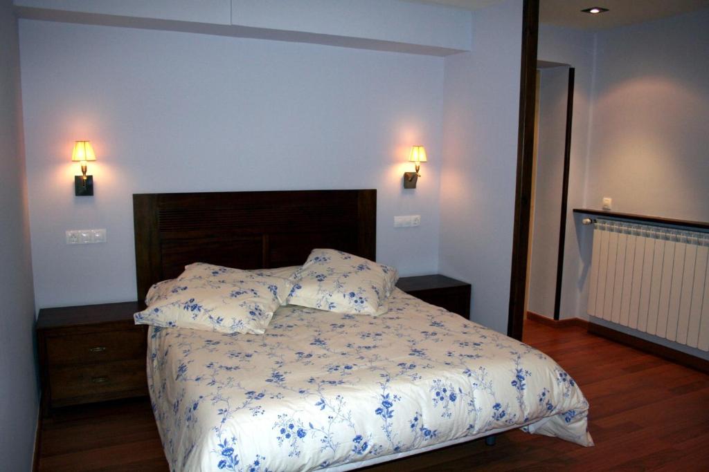 Cama o camas de una habitación en Hotel Casa Custodio