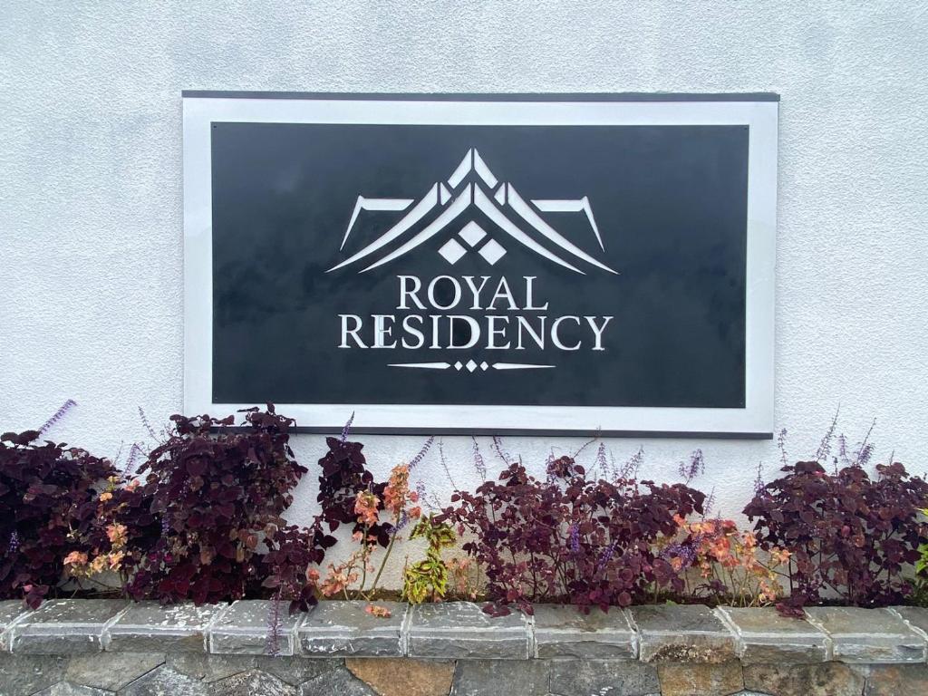 Certifikát, hodnocení, plakát nebo jiný dokument vystavený v ubytování Royal Residency