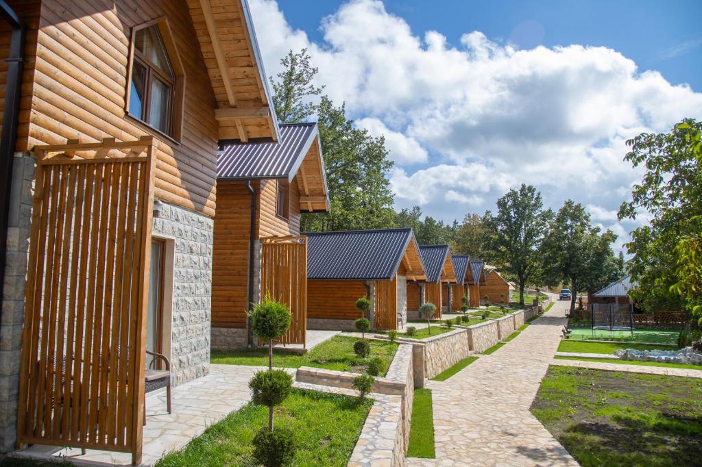 Zahrada ubytování Etno selo Tačevine