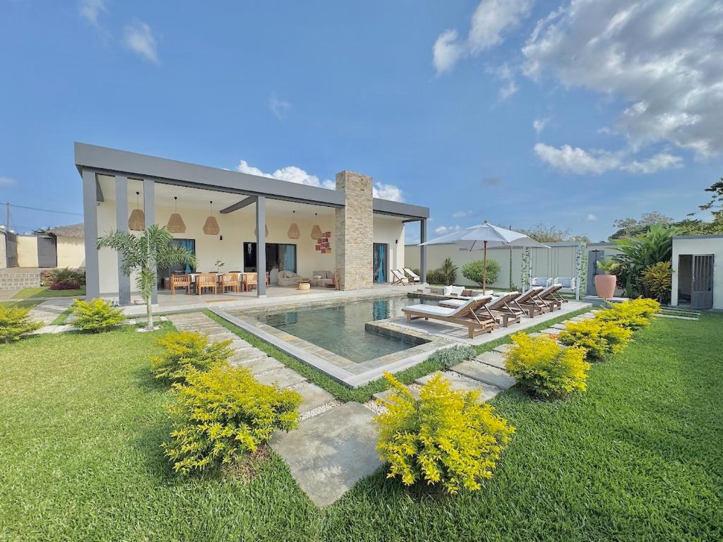 Κήπος έξω από το Villa Cas' Ylang Nosy Be