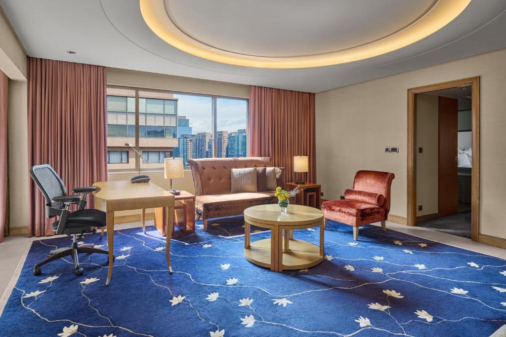 Posezení v ubytování Sheraton Grand Taipei Hotel