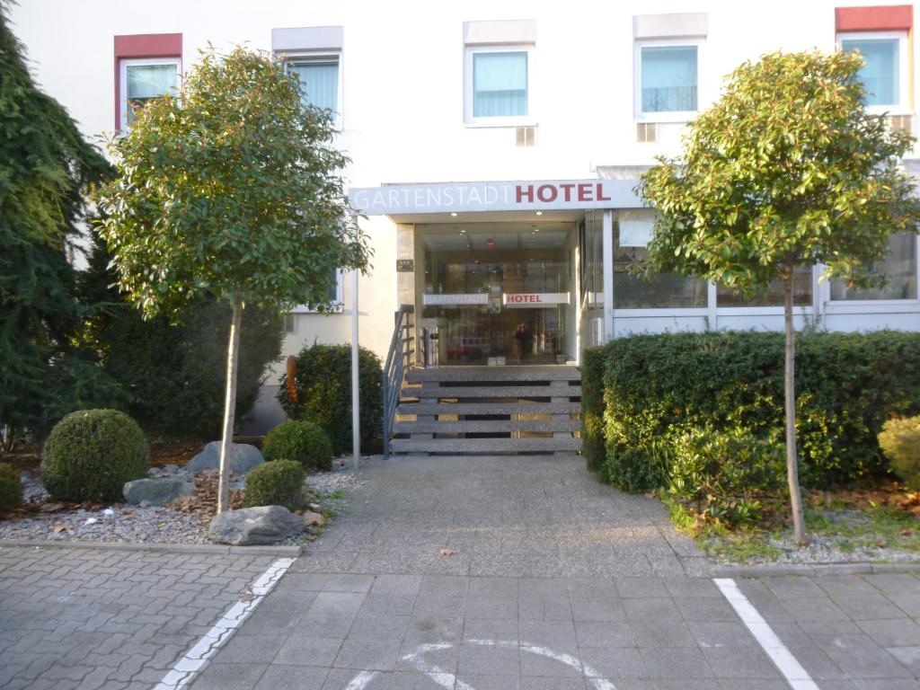 Exteriér nebo vchod ubytování Gartenstadt Hotel