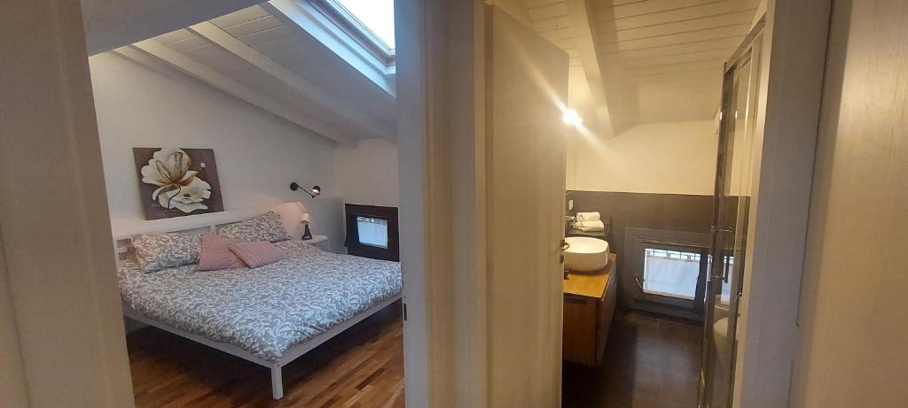 Postel nebo postele na pokoji v ubytování Via Mazzini 22