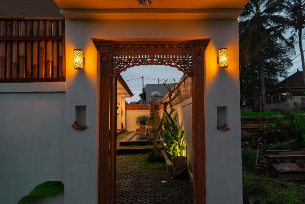 Zahrada ubytování Elbe Homestay By Bali Cabin