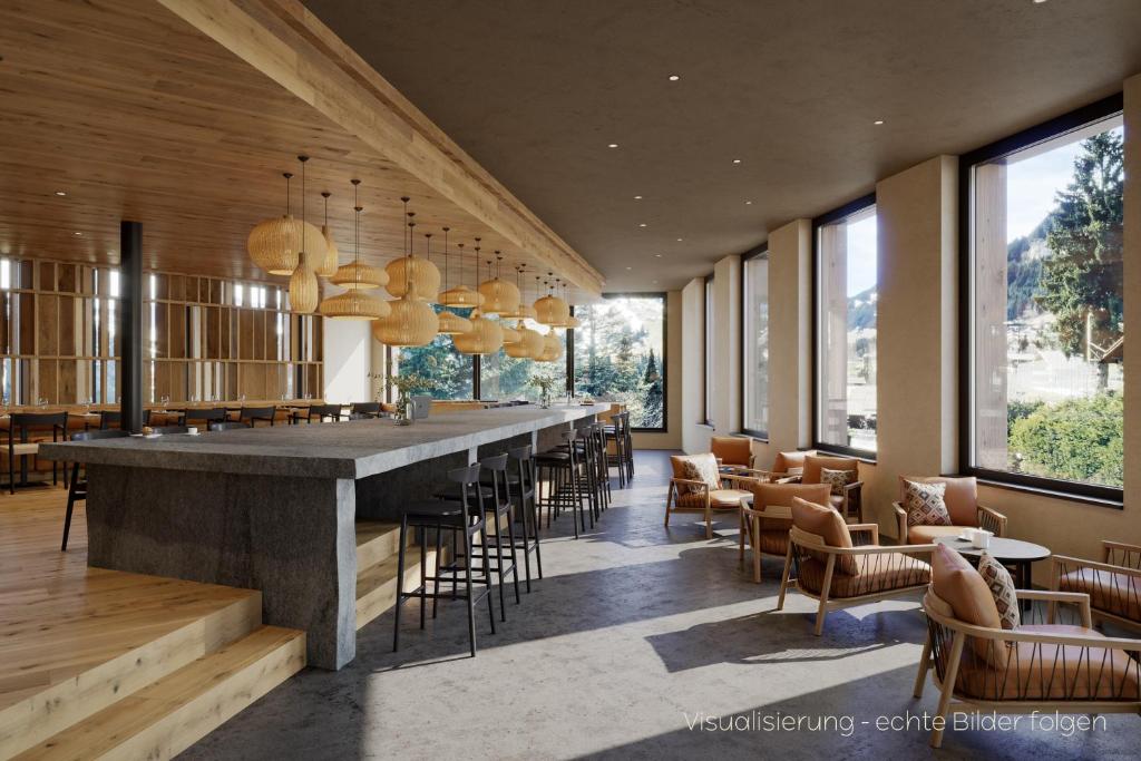 Posezení v ubytování KURVE Apartments & Lounge