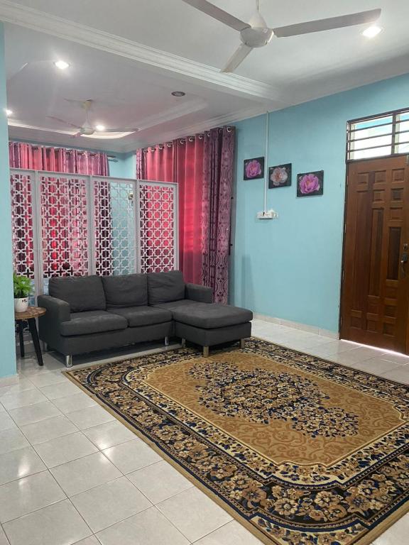 Posezení v ubytování Seri Idaman Guest House (Pasir Mas)