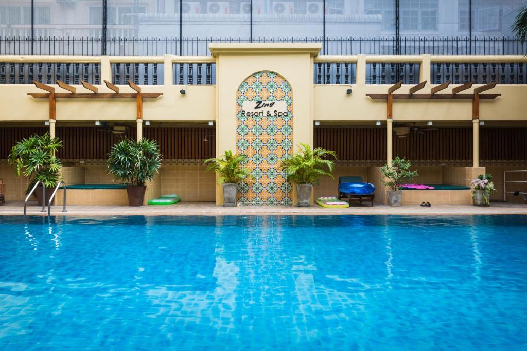 Bazén v ubytování Zing Resort & Spa nebo v jeho okolí