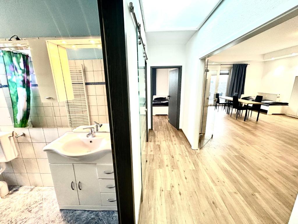 Koupelna v ubytování Luxuriöse 170qm All-in-Ferienwohnung