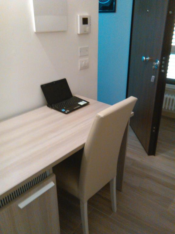 Telewizja i/lub zestaw kina domowego w obiekcie B&B Il Campanile