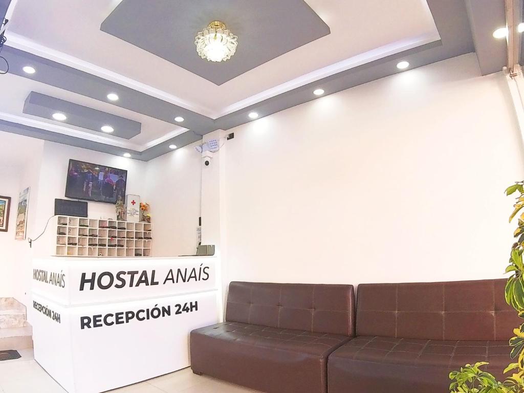 Vstupní hala nebo recepce v ubytování Hostal Anais