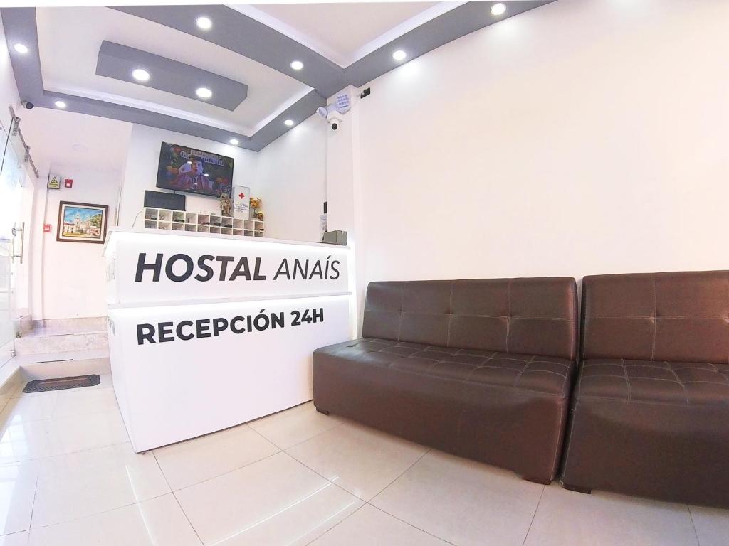 Vstupní hala nebo recepce v ubytování Hostal Anais