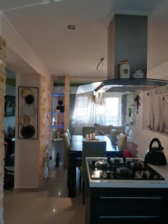 Kuchyň nebo kuchyňský kout v ubytování Willa Na Górce
