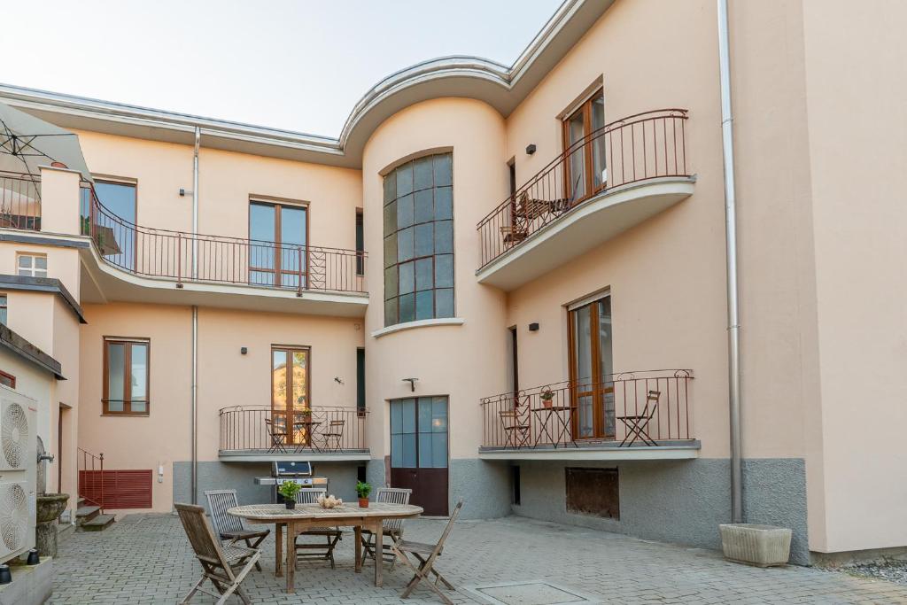 Balkón nebo terasa v ubytování VigevanoRent