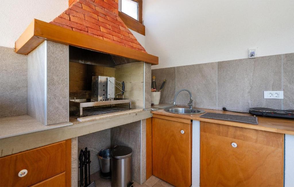 Kuchyň nebo kuchyňský kout v ubytování Villa Milena