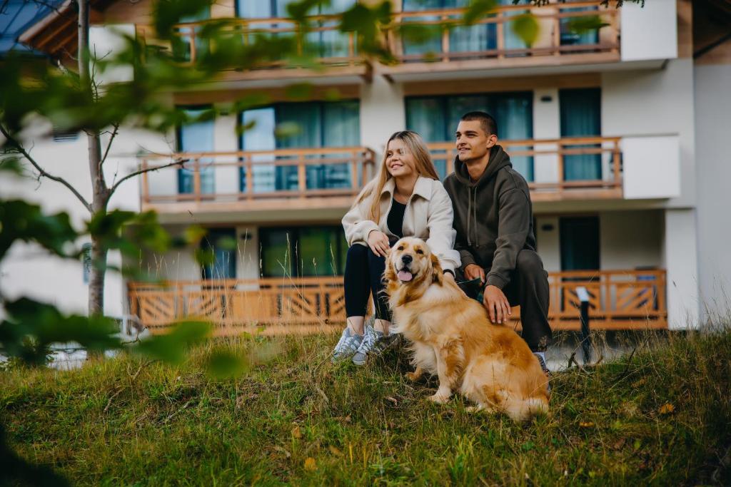 Domácí mazlíčci ubytovaní s hosty v ubytování Five Seasons Szklarska Poręba