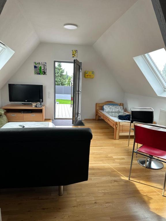 TV a/nebo společenská místnost v ubytování PL Home