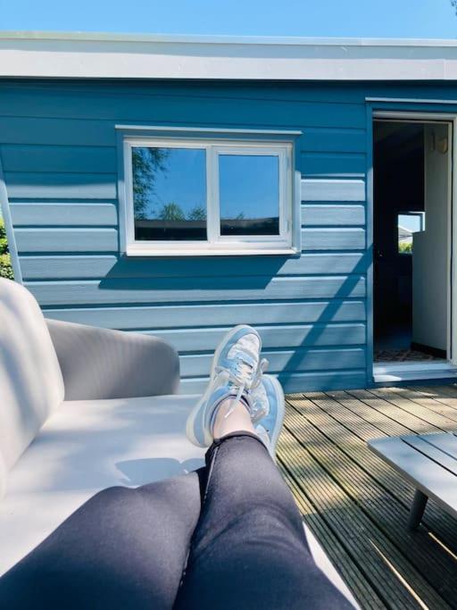Posezení v ubytování Het Landje in Friesland