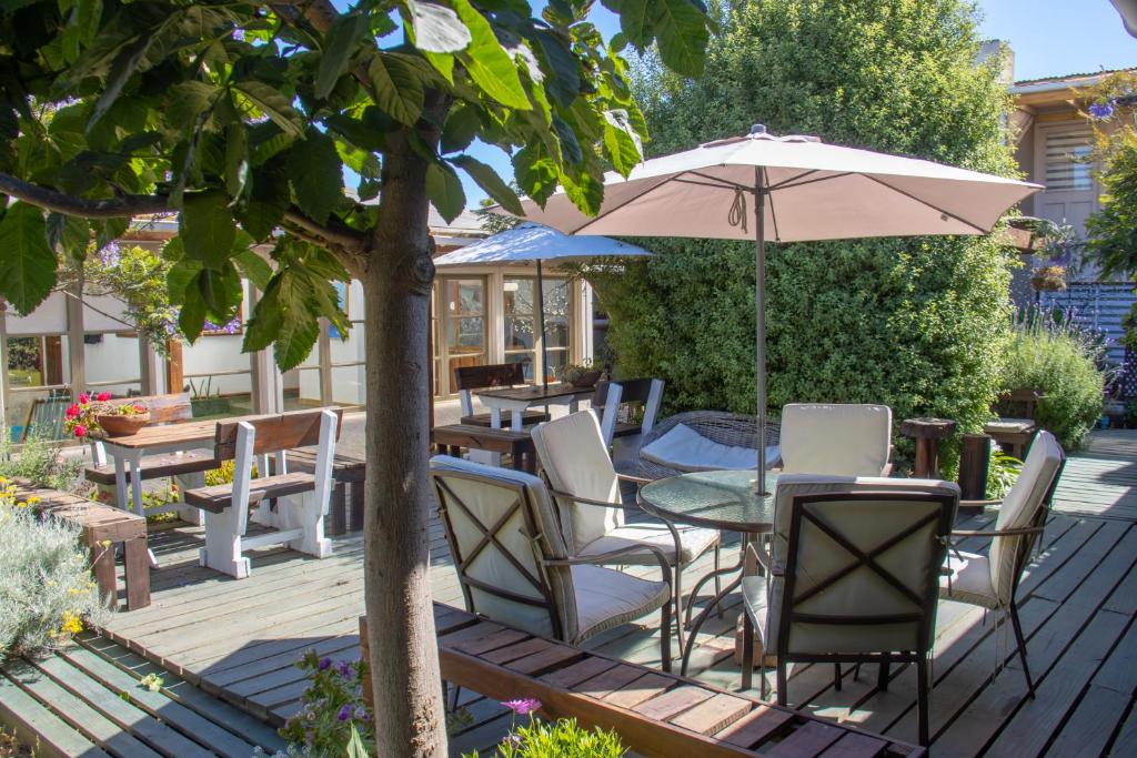 Zahrada ubytování Rustika Pichilemu Apart Hotel Piscina Temperada Hidromasaje