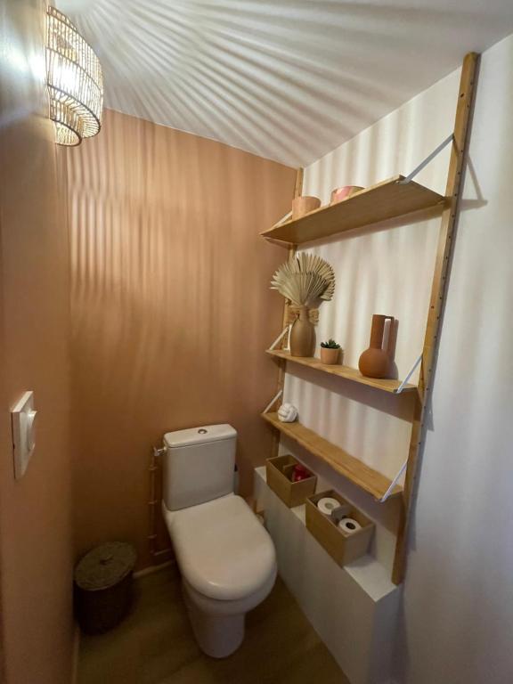Koupelna v ubytování Demeure de charme
