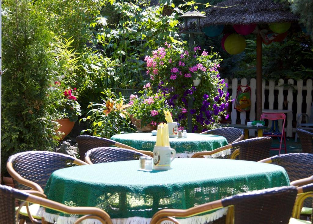 Zahrada ubytování Hotel Zur Kutsche
