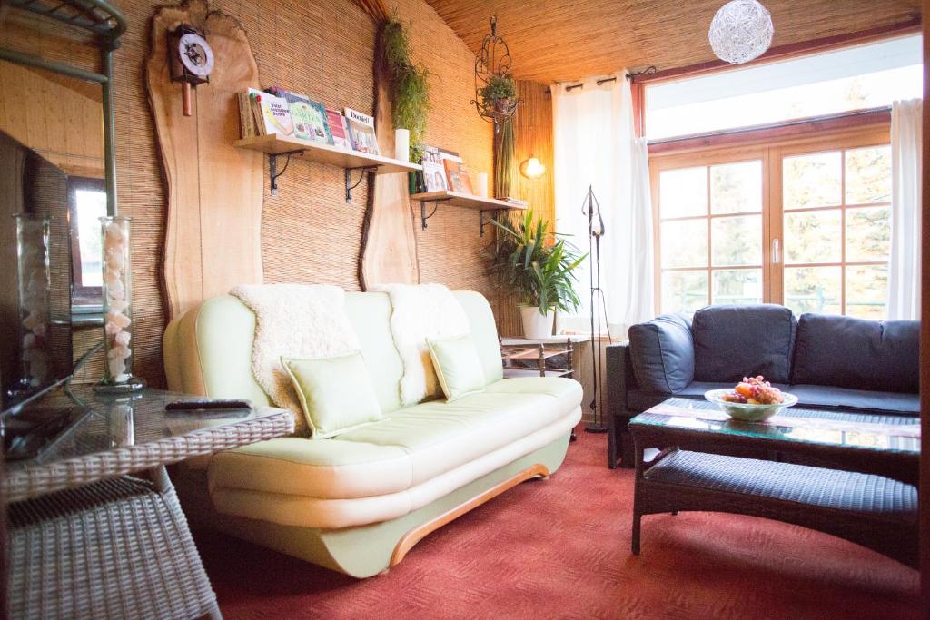 Posezení v ubytování Hotel Zur Kutsche