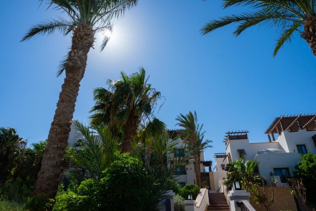 Zahrada ubytování Nayah Stays, Ancient Sands Luxurious Pool Terrace Apartment