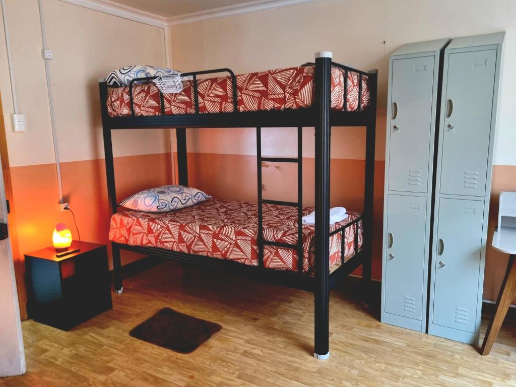 Postel nebo postele na pokoji v ubytování Gauchito Patagón