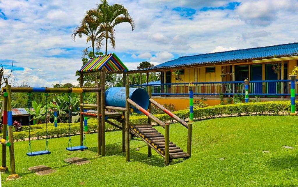 Herní místnost nebo prostor pro děti v ubytování El Sendero del Quindío I Finca Hotel I Eje Cafetero
