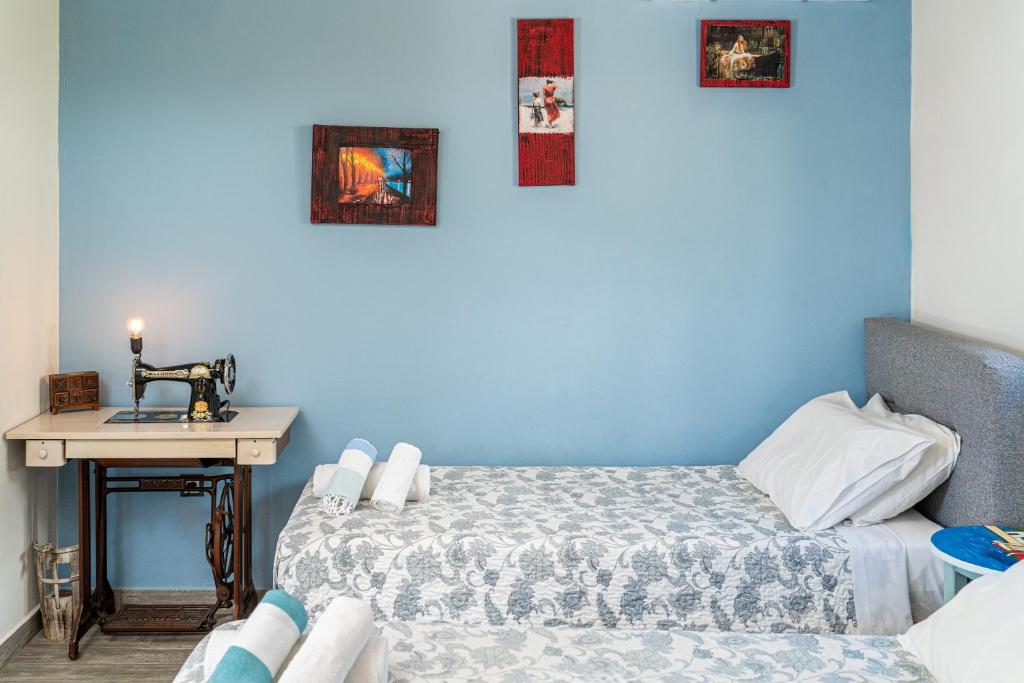 Postel nebo postele na pokoji v ubytování Villa Dandelion