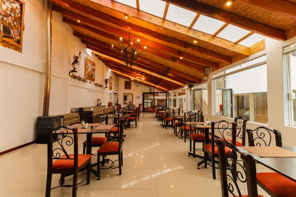 Restaurace v ubytování Hotel Kapac Inn-San Blas