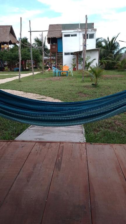 Zahrada ubytování Camping cabañas chelem