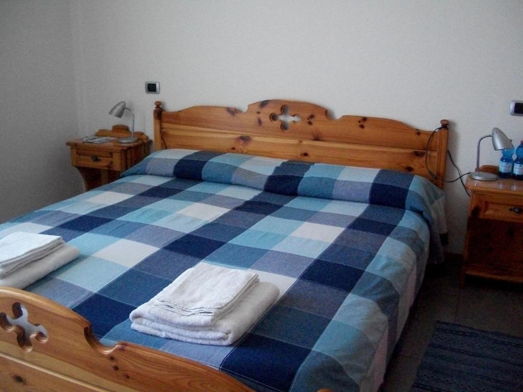 Postel nebo postele na pokoji v ubytování B&B La Salina