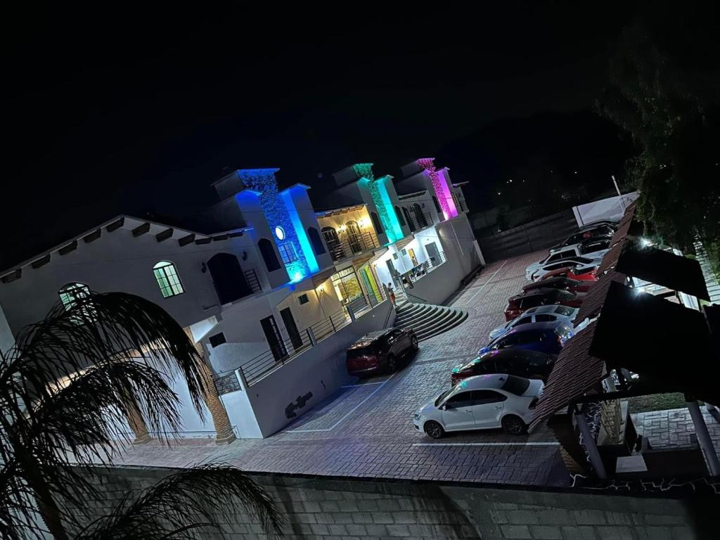 Budova, kde se hotel nachází