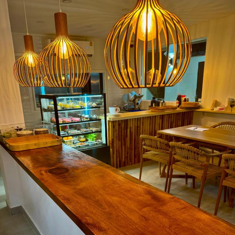 Restaurace v ubytování L’Oasis Nanai