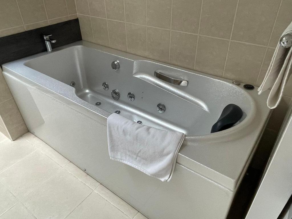 Koupelna v ubytování Alpha Motel with Spa-Bath