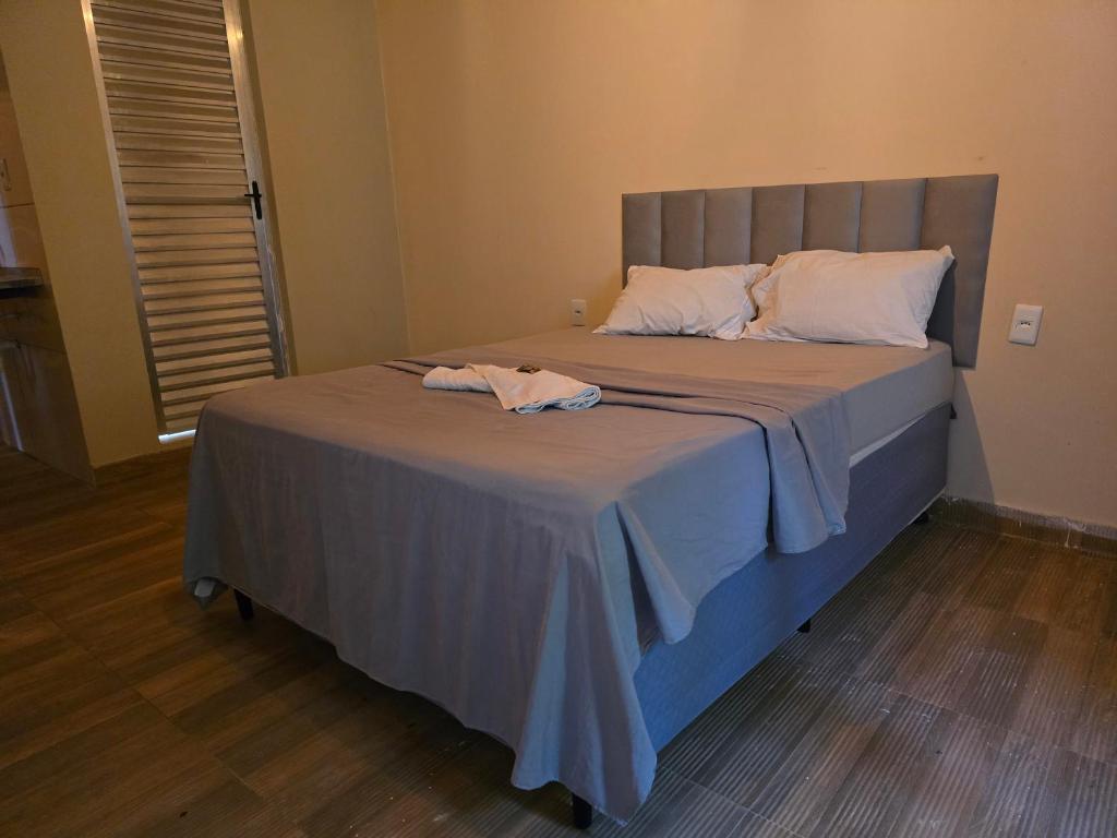 Postel nebo postele na pokoji v ubytování Pousada Piu-piuu Cajazeiras