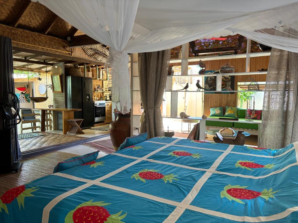 French Polynesia Secret House avec jacuzzi et piscine partagée - photo 2 - Moorea, Polynésie