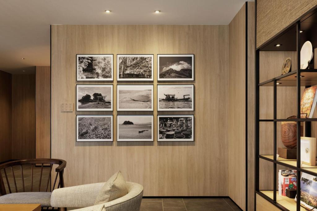 Fairfield by Marriott Kagoshima Sakurajimaにあるシーティングエリア
