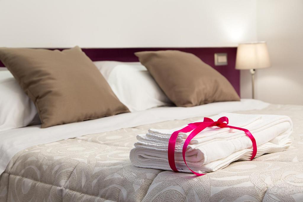 Letto o letti in una camera di l'angolo di Frima