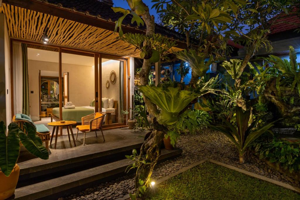 Zahrada ubytování Cloudspace Ubud