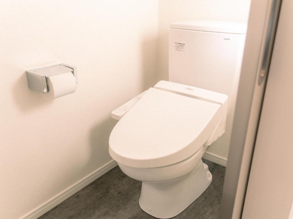 Koupelna v ubytování RAK KIYOMIZU - for one person - 1人旅専用HOSTEL