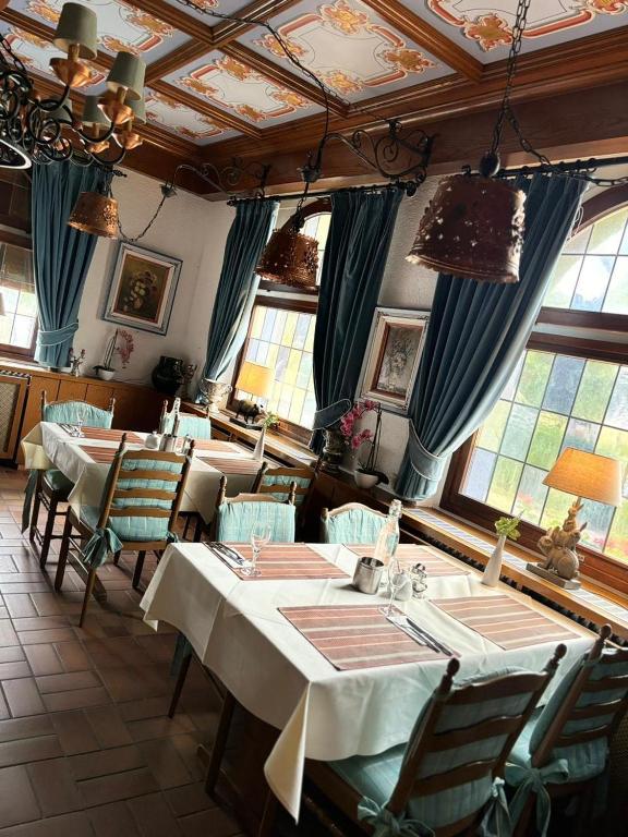 Posezení v ubytování Landhotel Traube