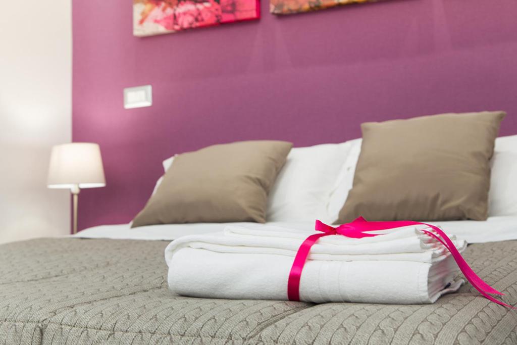 Letto o letti in una camera di l'angolo di Frima